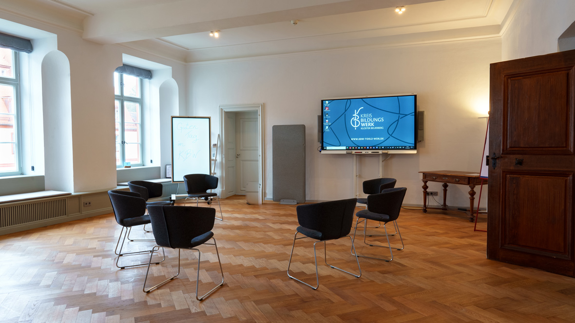 Die Schulungsräumlichkeiten im Kreisbildungswerk Bad Tölz-Wolfratshausen